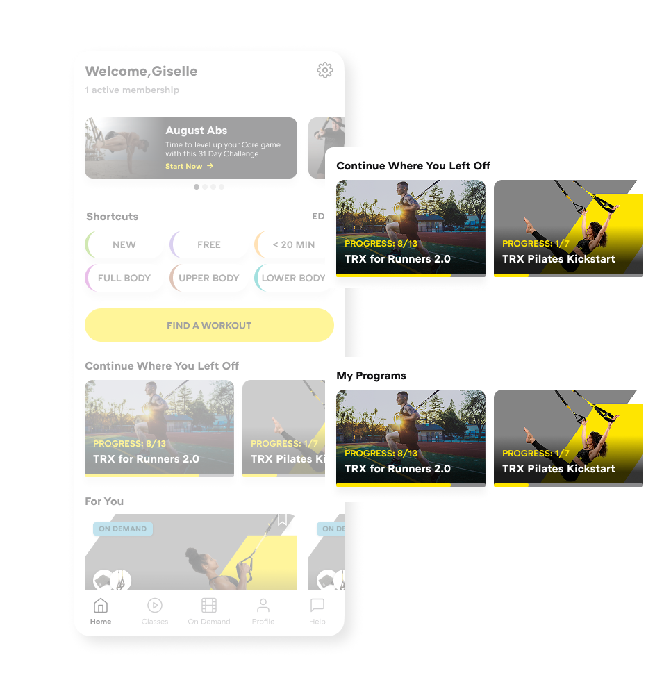 Home carousel title variants