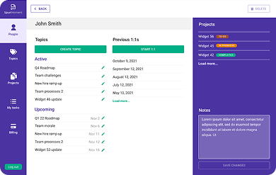 Manage Teams & Projects Desktop App